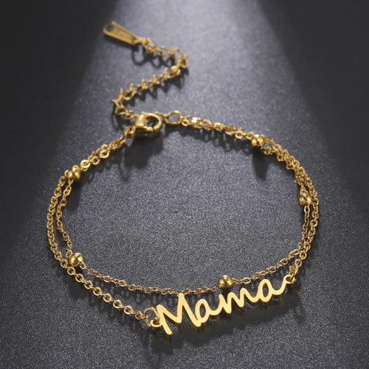 PULSERA CON NOMBRE MAMÁ