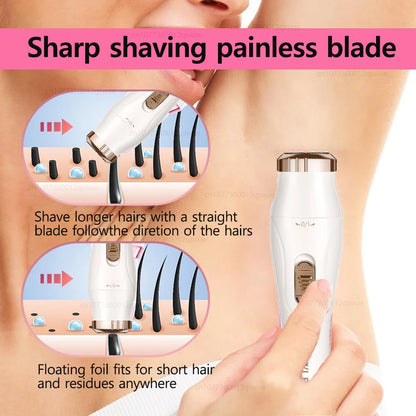 ELECTRIC SHAVER FOR WOMEN