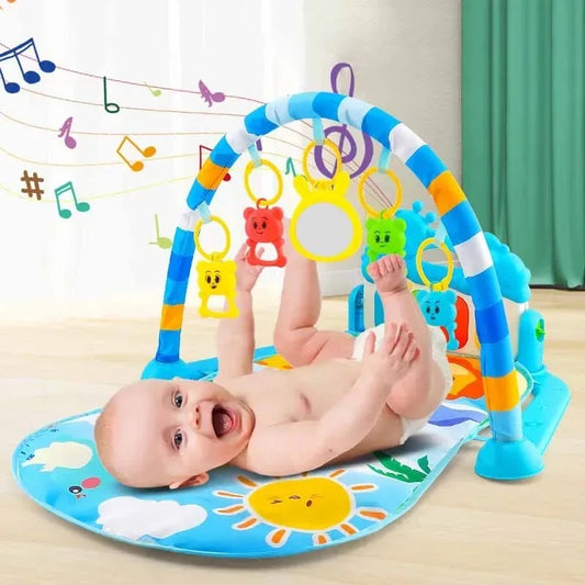 GIMNASIO BEBÉ CON PIANO MUSICAL